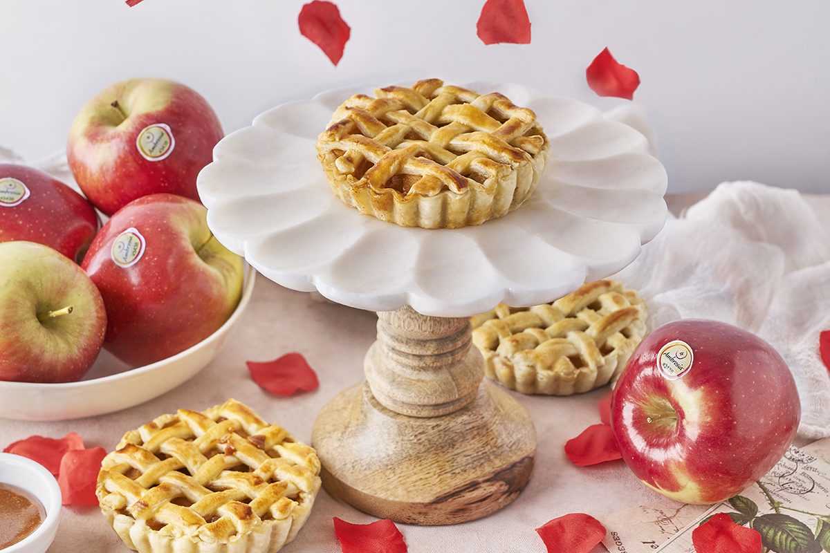Mini apple pies Ambrosia™️ con caramelo salado